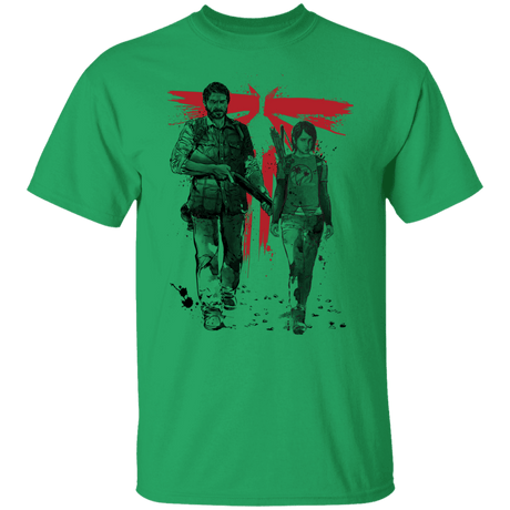 T-Shirts Irish Green / S Lone Survivor and Cub T-Shirt