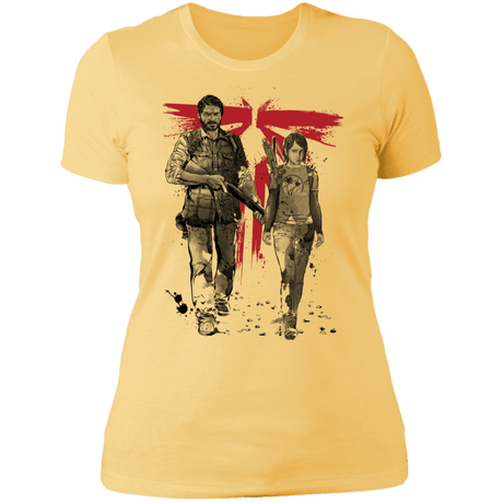 T-Shirts Banana Cream/ / S Lone Survivor and Cub Women's Premium T-Shirt