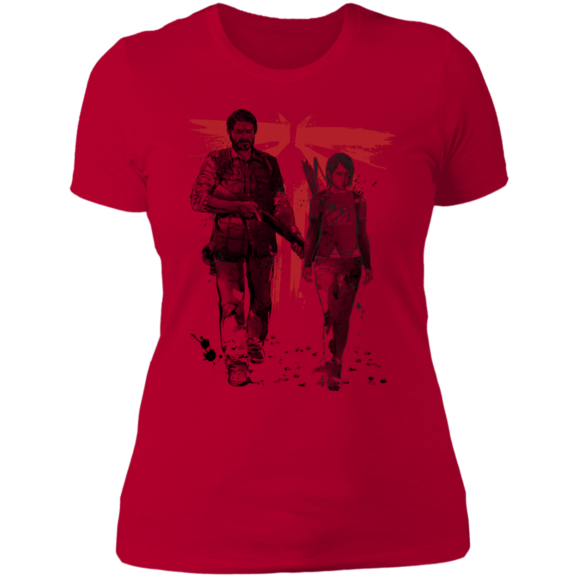 T-Shirts Red / S Lone Survivor and Cub Women's Premium T-Shirt