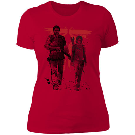T-Shirts Red / S Lone Survivor and Cub Women's Premium T-Shirt