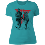 T-Shirts Tahiti Blue / S Lone Survivor and Cub Women's Premium T-Shirt