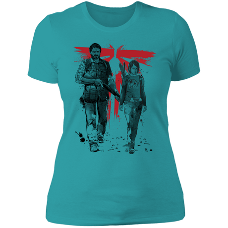 T-Shirts Tahiti Blue / S Lone Survivor and Cub Women's Premium T-Shirt