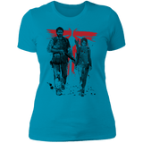 T-Shirts Turquoise / S Lone Survivor and Cub Women's Premium T-Shirt