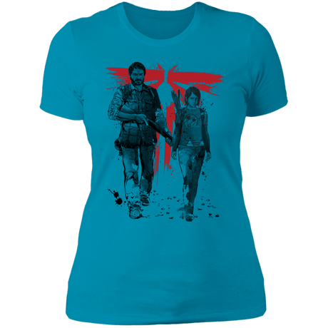 T-Shirts Turquoise / S Lone Survivor and Cub Women's Premium T-Shirt