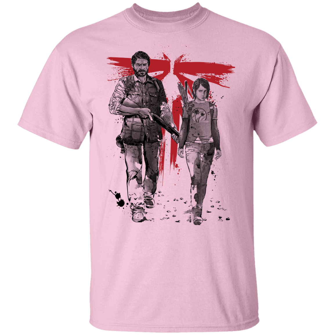 T-Shirts Light Pink / YXS Lone Survivor and Cub Youth T-Shirt