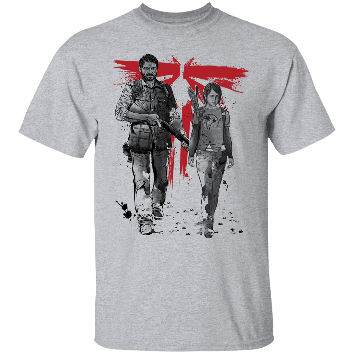 T-Shirts Sport Grey / YXS Lone Survivor and Cub Youth T-Shirt