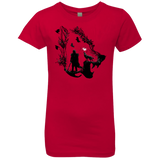 T-Shirts Red / YXS Lone wolf Girls Premium T-Shirt