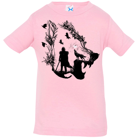 T-Shirts Pink / 6 Months Lone wolf Infant Premium T-Shirt
