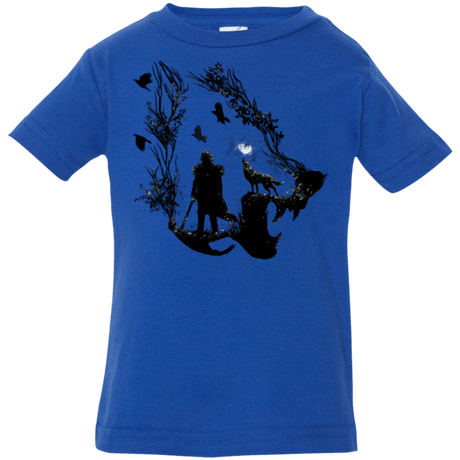 T-Shirts Royal / 6 Months Lone wolf Infant Premium T-Shirt