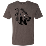 T-Shirts Macchiato / Small Lone wolf Men's Triblend T-Shirt