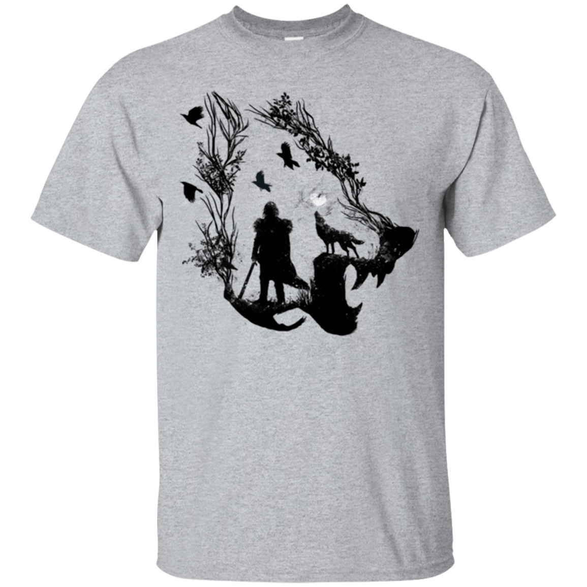 T-Shirts Sport Grey / Small Lone wolf T-Shirt