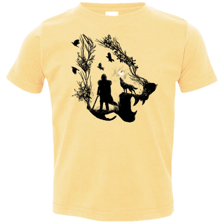 T-Shirts Butter / 2T Lone wolf Toddler Premium T-Shirt