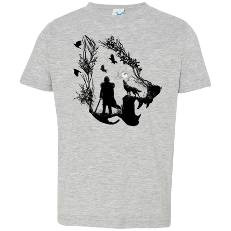 T-Shirts Heather / 2T Lone wolf Toddler Premium T-Shirt