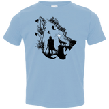 T-Shirts Light Blue / 2T Lone wolf Toddler Premium T-Shirt