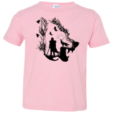 T-Shirts Pink / 2T Lone wolf Toddler Premium T-Shirt