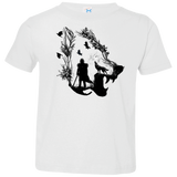 T-Shirts White / 2T Lone wolf Toddler Premium T-Shirt