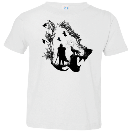 T-Shirts White / 2T Lone wolf Toddler Premium T-Shirt