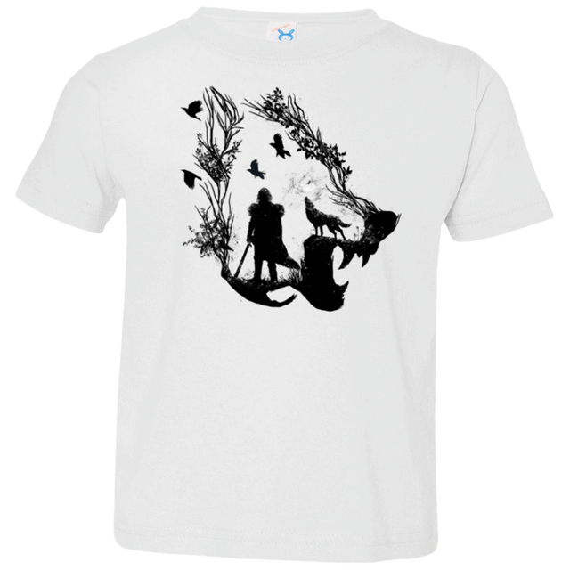 T-Shirts White / 2T Lone wolf Toddler Premium T-Shirt
