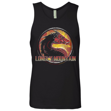 T-Shirts Black / Small Lonely Mountain Men's Premium Tank Top