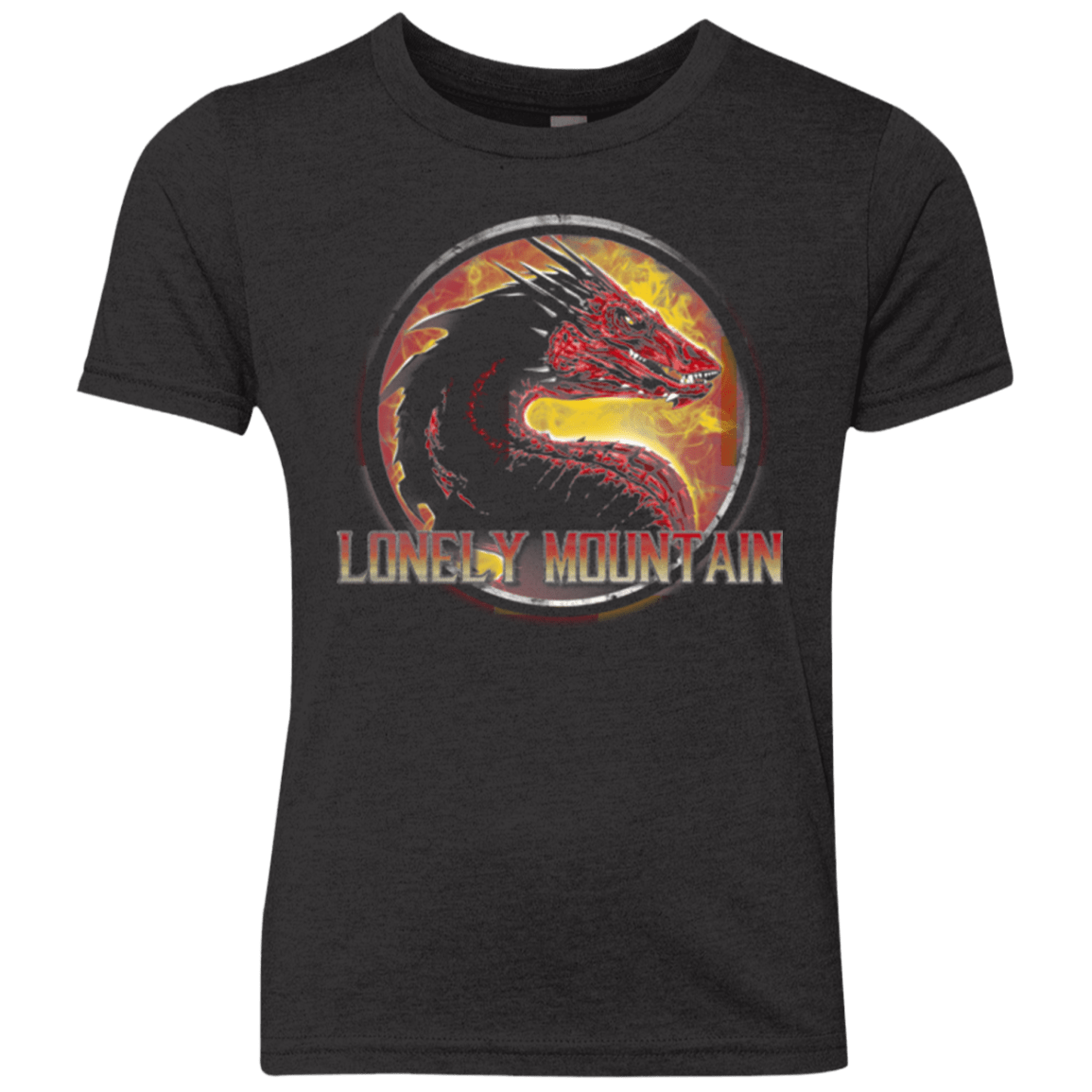 T-Shirts Vintage Black / YXS Lonely Mountain Youth Triblend T-Shirt