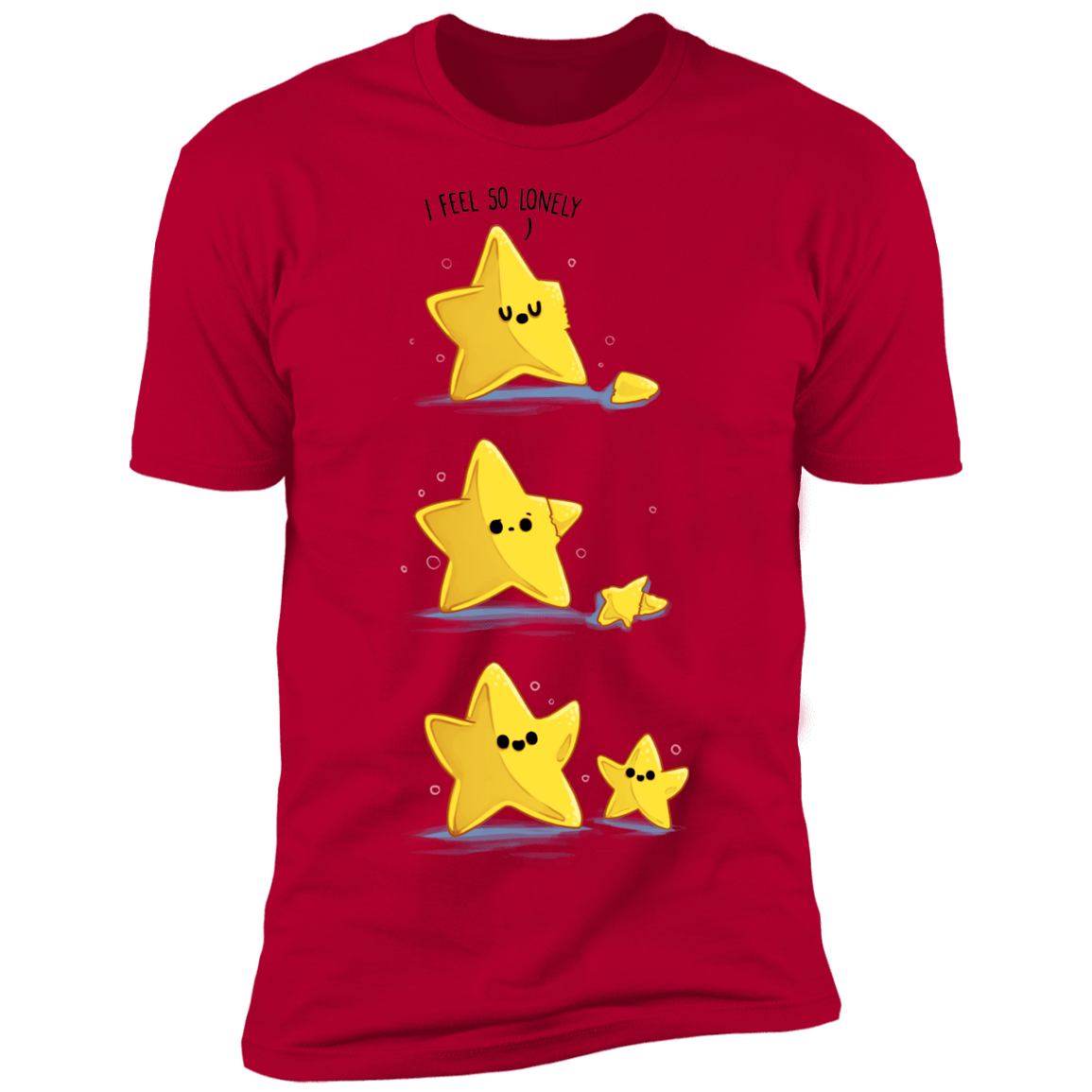 T-Shirts Red / S Lonely Star Men's Premium T-Shirt