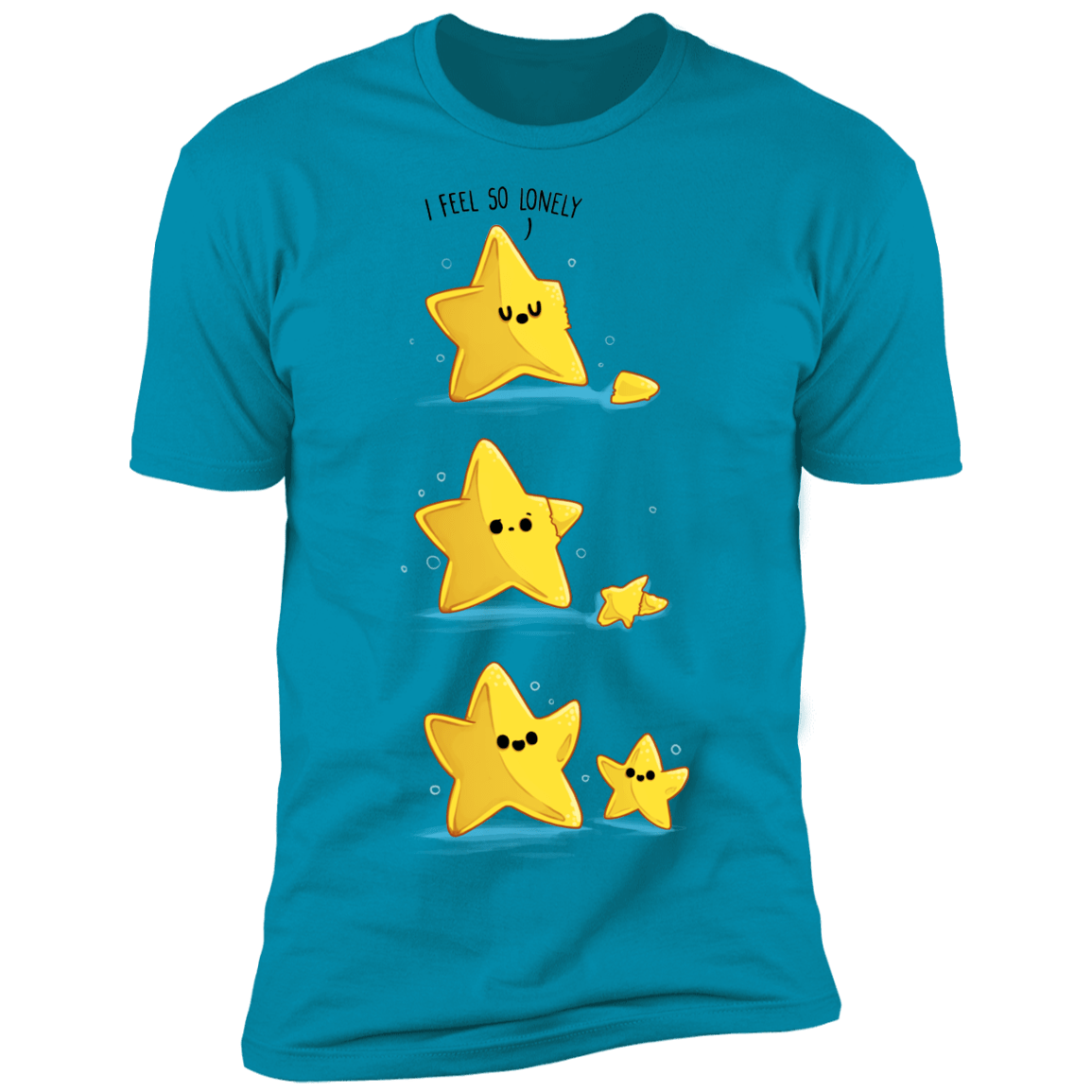 T-Shirts Turquoise / S Lonely Star Men's Premium T-Shirt