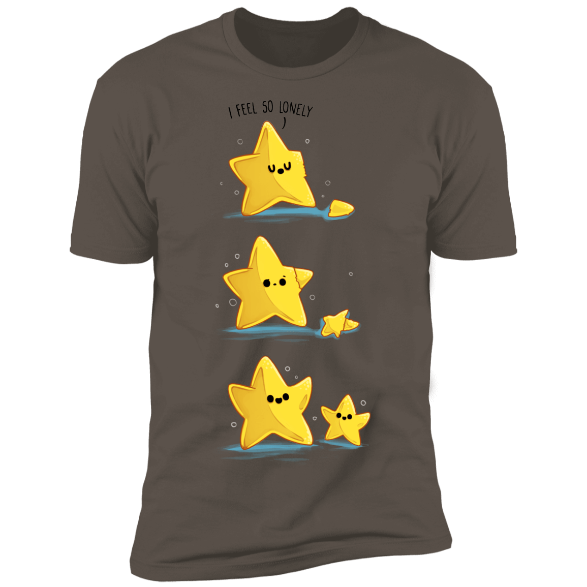 T-Shirts Warm Grey / S Lonely Star Men's Premium T-Shirt