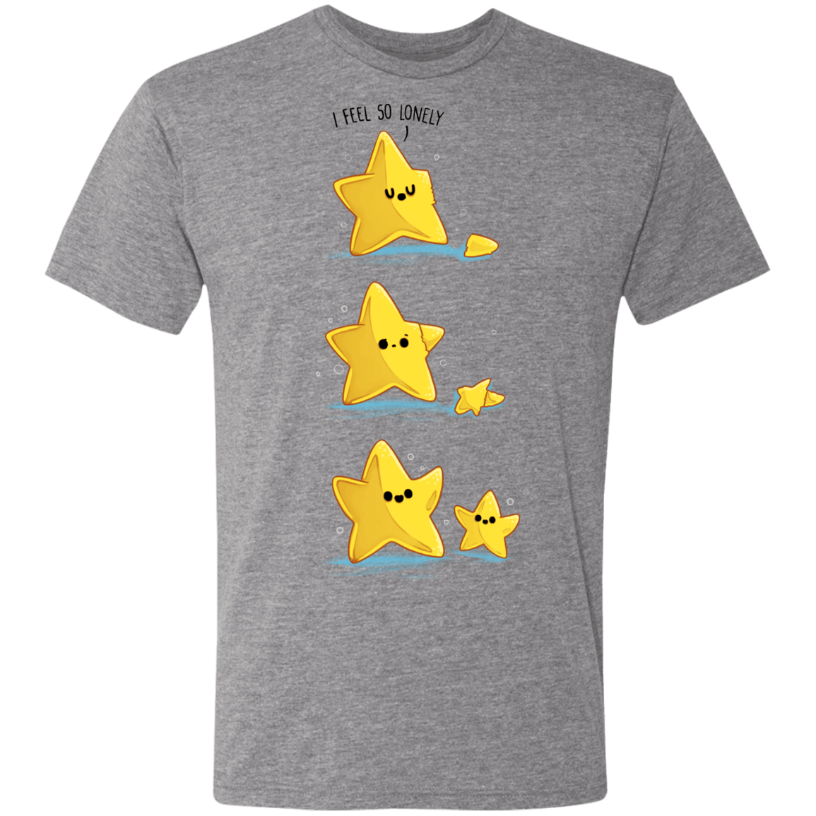 T-Shirts Premium Heather / S Lonely Star Men's Triblend T-Shirt