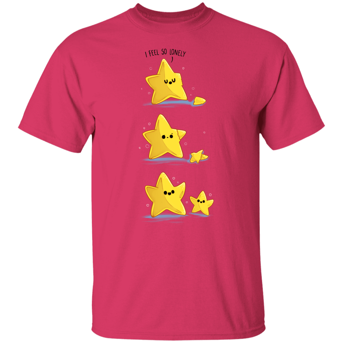 T-Shirts Heliconia / S Lonely Star T-Shirt