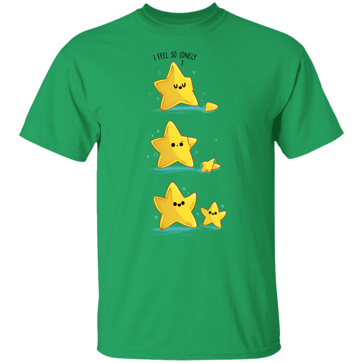 T-Shirts Irish Green / S Lonely Star T-Shirt