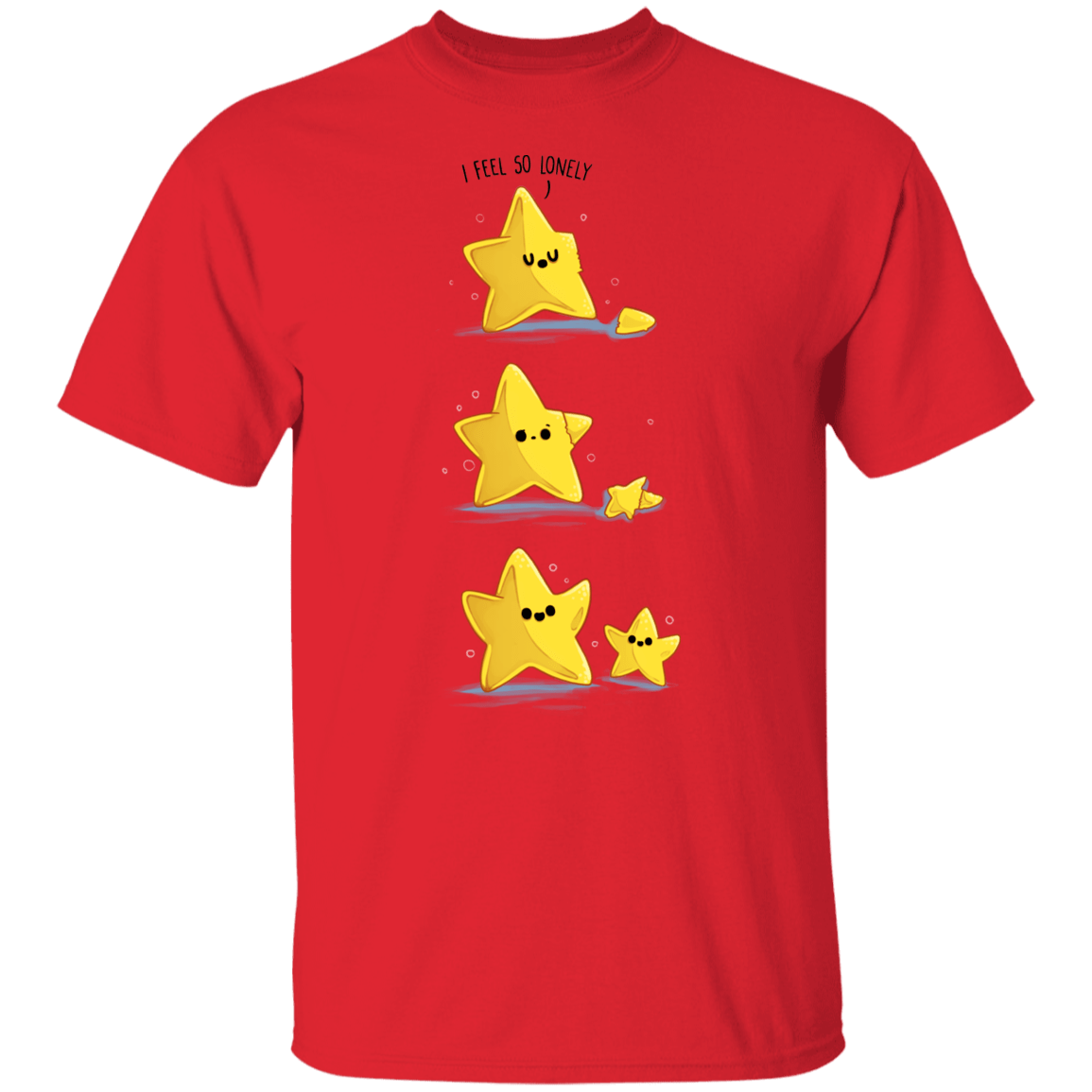 T-Shirts Red / S Lonely Star T-Shirt