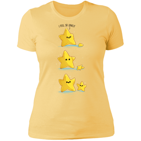 T-Shirts Banana Cream/ / S Lonely Star Women's Premium T-Shirt