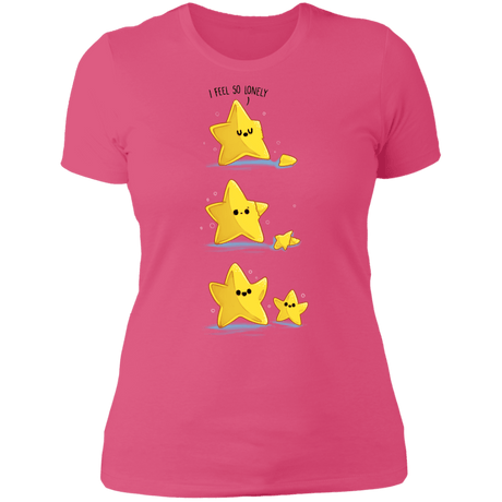 T-Shirts Hot Pink / S Lonely Star Women's Premium T-Shirt