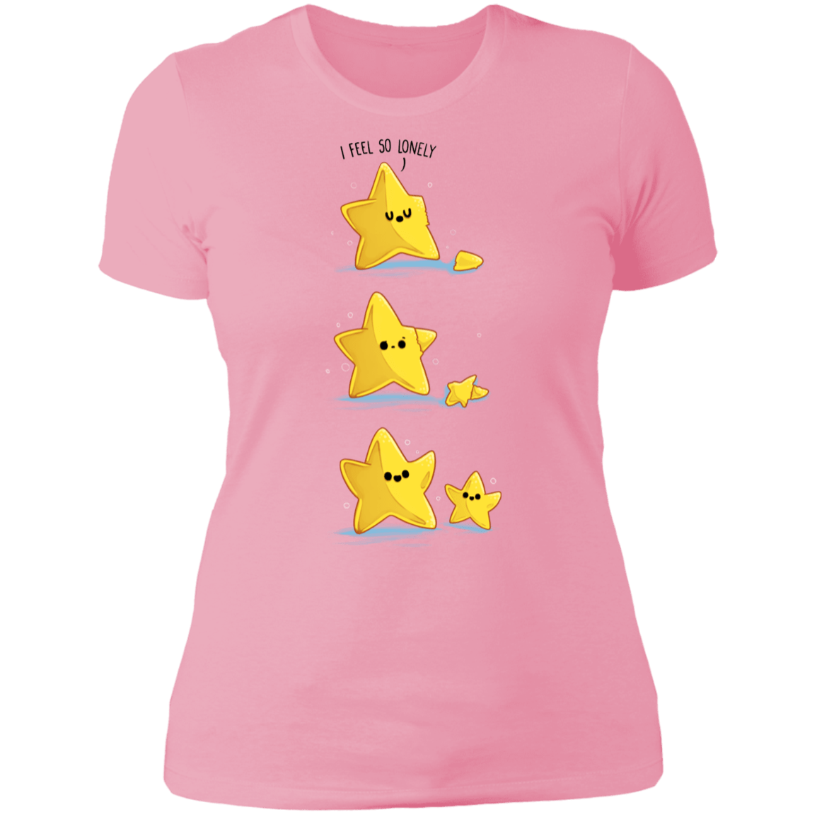 T-Shirts Light Pink / S Lonely Star Women's Premium T-Shirt