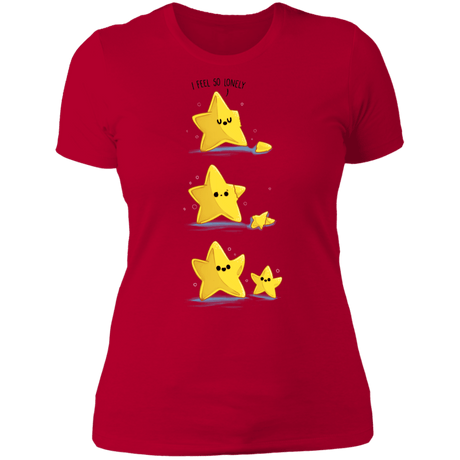 T-Shirts Red / S Lonely Star Women's Premium T-Shirt