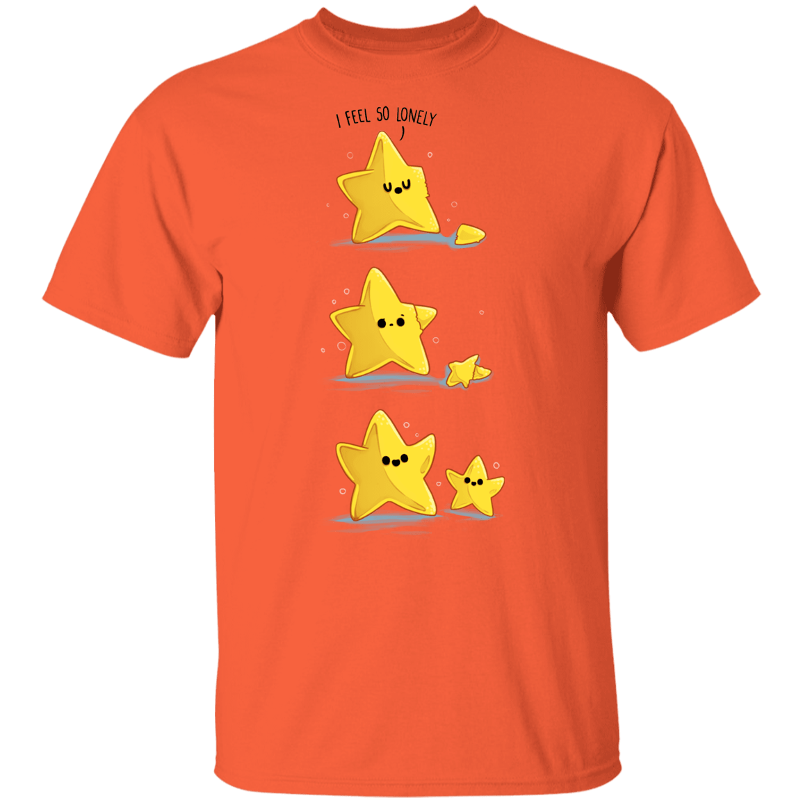 T-Shirts Orange / YXS Lonely Star Youth T-Shirt