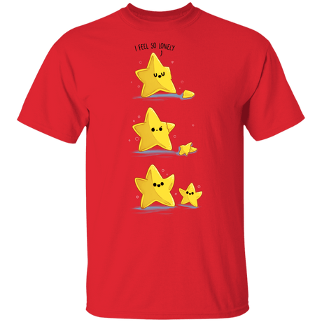T-Shirts Red / YXS Lonely Star Youth T-Shirt