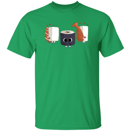 T-Shirts Irish Green / S Lonely Sushi T-Shirt