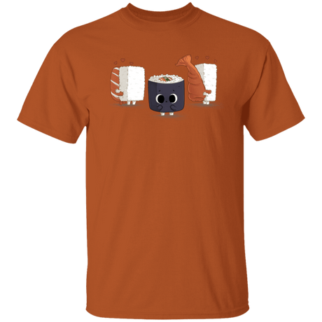 T-Shirts Texas Orange / S Lonely Sushi T-Shirt