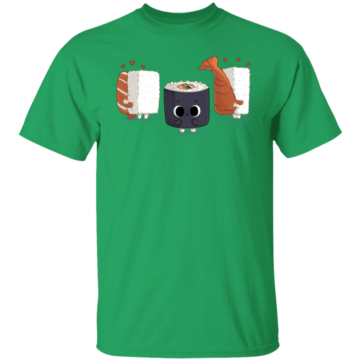 T-Shirts Irish Green / YXS Lonely Sushi Youth T-Shirt