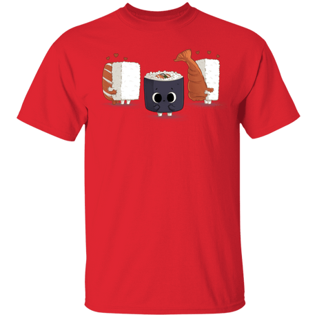 T-Shirts Red / YXS Lonely Sushi Youth T-Shirt