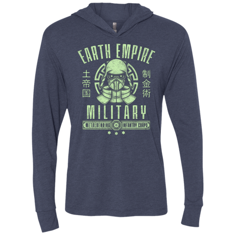 T-Shirts Vintage Navy / X-Small Long Live Kuvira Triblend Long Sleeve Hoodie Tee