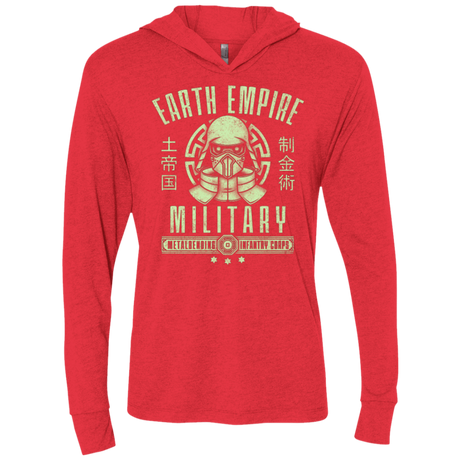T-Shirts Vintage Red / X-Small Long Live Kuvira Triblend Long Sleeve Hoodie Tee