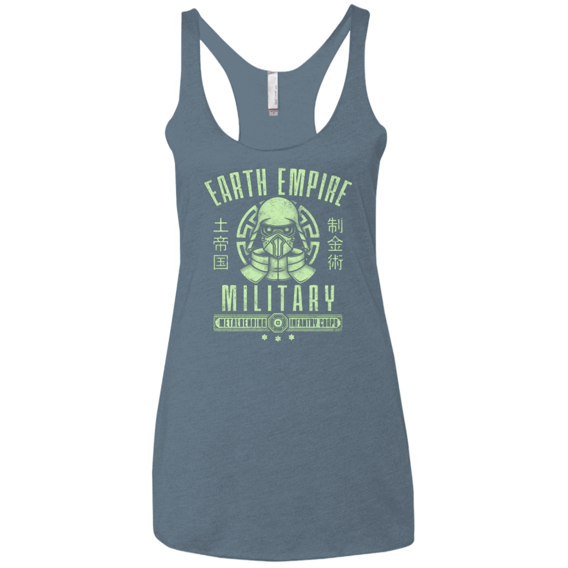 T-Shirts Indigo / X-Small Long Live Kuvira Women's Triblend Racerback Tank