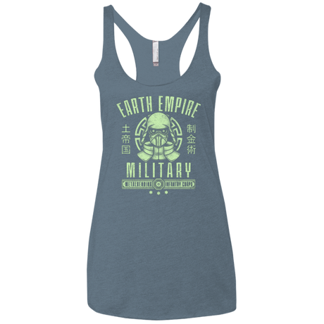 T-Shirts Indigo / X-Small Long Live Kuvira Women's Triblend Racerback Tank