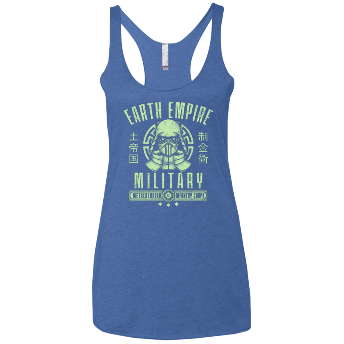 T-Shirts Vintage Royal / X-Small Long Live Kuvira Women's Triblend Racerback Tank