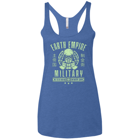 T-Shirts Vintage Royal / X-Small Long Live Kuvira Women's Triblend Racerback Tank