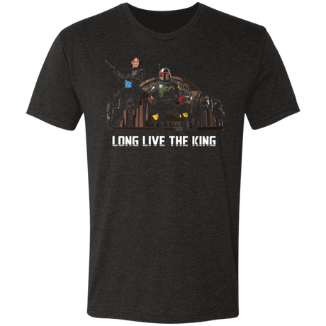 T-Shirts Vintage Black / S Long Live The King Men's Triblend T-Shirt