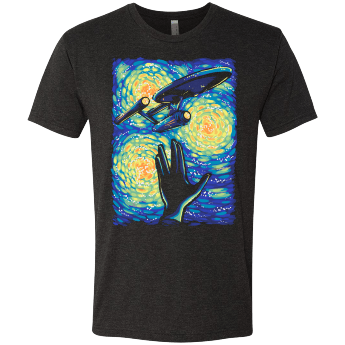 T-Shirts Vintage Black / Small Longue Vie Et Prospérité Men's Triblend T-Shirt