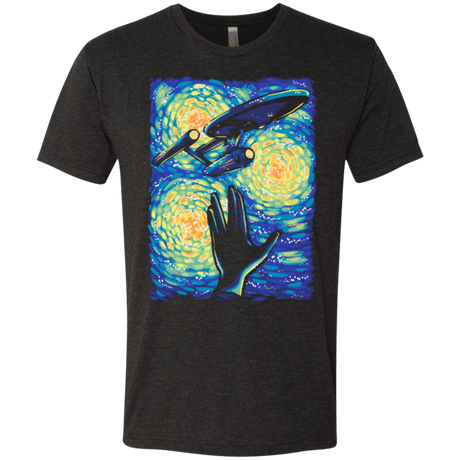 T-Shirts Vintage Black / Small Longue Vie Et Prospérité Men's Triblend T-Shirt